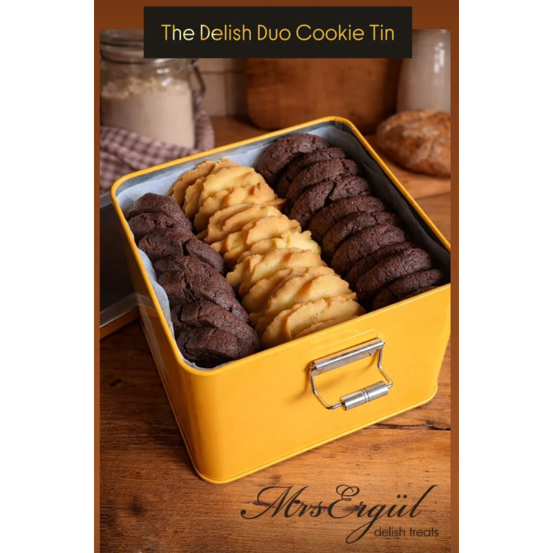 The Delish Duo Cookie Tin